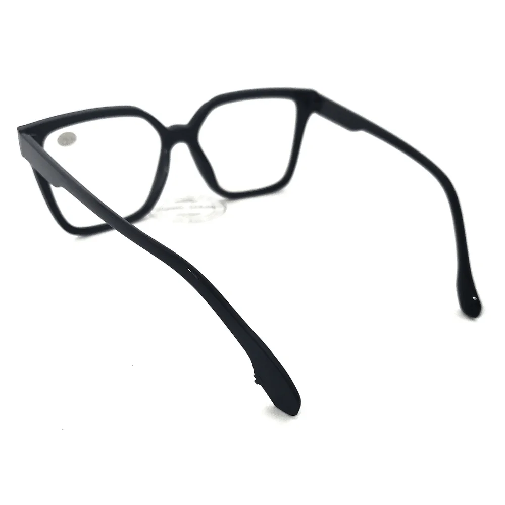 NEW Black Oversize Fashion Transitional Reading (1.00) Glasses